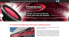 Desktop Screenshot of primeralineacaraudio.com